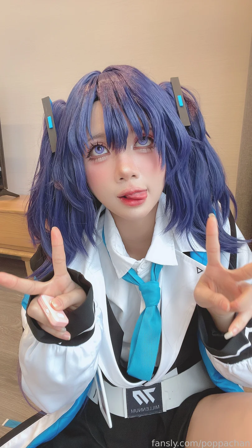 PoppaChan - Yuuka [70P-113MB] tg@simisebaisi 【丝足阁】011.webp